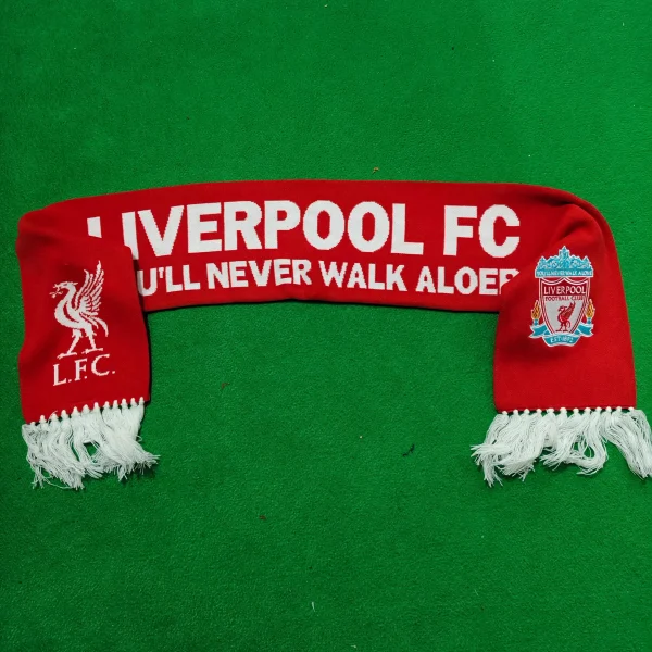 Liverpool FC YNWA Crest Scarf