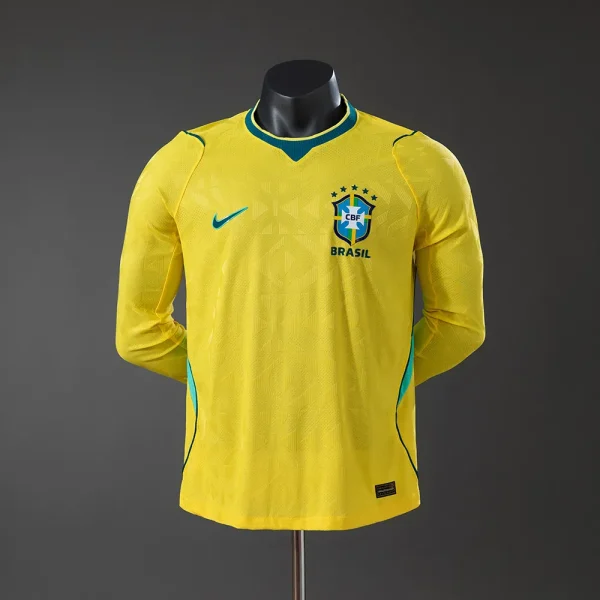 Brazil 26 wc home kit player full sleeves