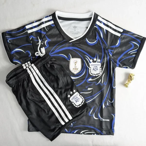 Argentina 26 Wc away kids set